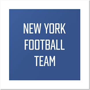 NEW YORK FOOTBALL TEAM Posters and Art